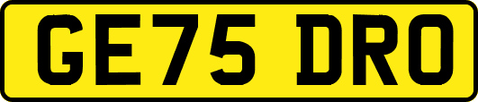 GE75DRO