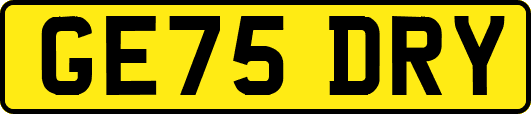 GE75DRY