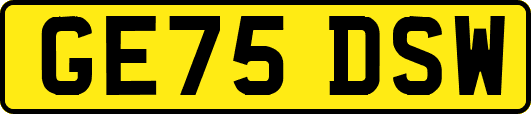GE75DSW