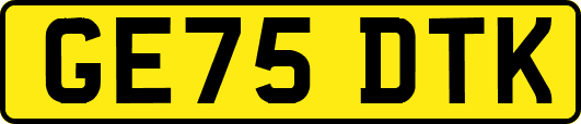 GE75DTK