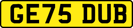 GE75DUB