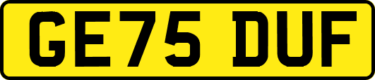 GE75DUF