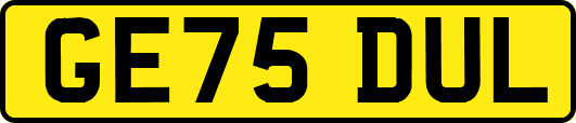 GE75DUL