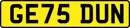 GE75DUN