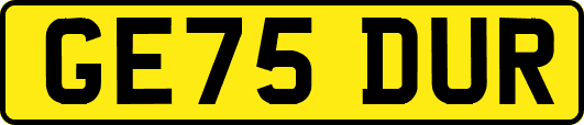 GE75DUR