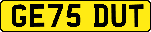 GE75DUT
