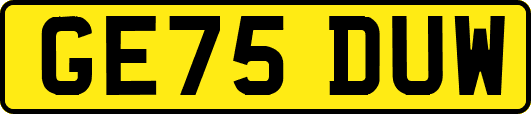 GE75DUW