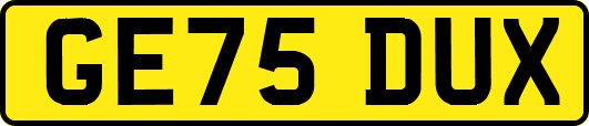 GE75DUX