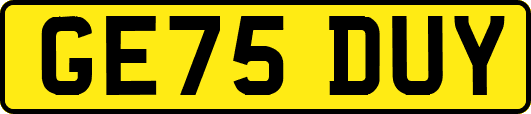 GE75DUY