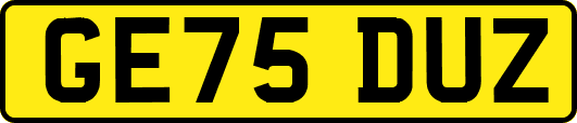GE75DUZ