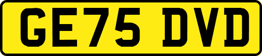 GE75DVD