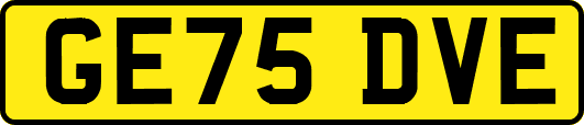 GE75DVE