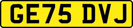GE75DVJ