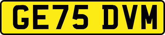 GE75DVM