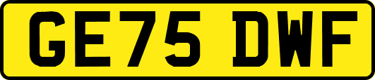 GE75DWF
