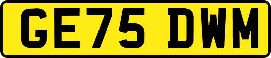 GE75DWM