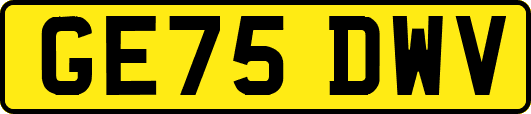 GE75DWV