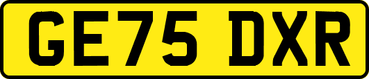 GE75DXR