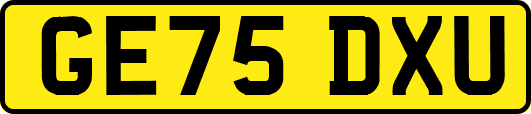 GE75DXU