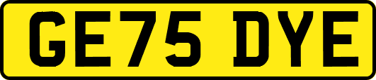 GE75DYE