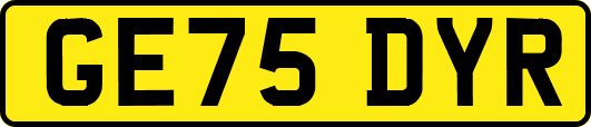 GE75DYR