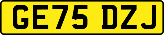 GE75DZJ