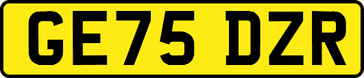 GE75DZR