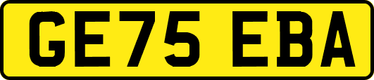 GE75EBA