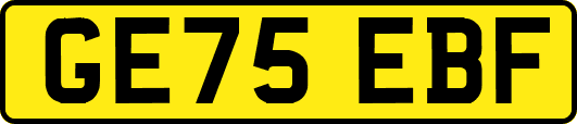 GE75EBF
