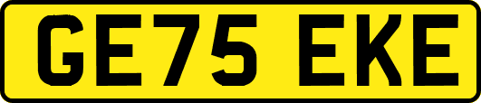GE75EKE