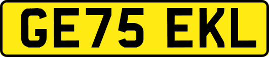 GE75EKL