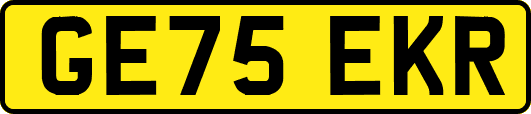 GE75EKR