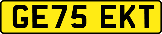 GE75EKT