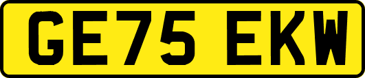 GE75EKW