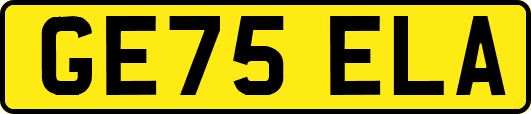 GE75ELA