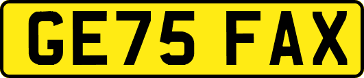 GE75FAX
