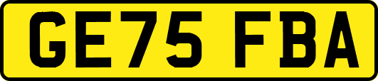 GE75FBA