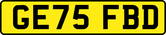 GE75FBD