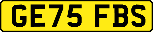 GE75FBS