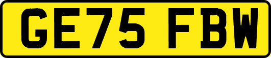 GE75FBW