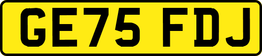 GE75FDJ