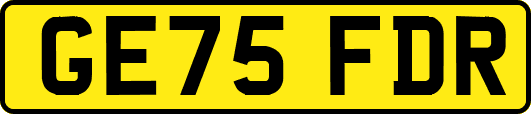 GE75FDR