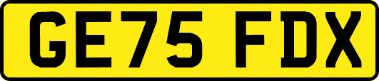 GE75FDX