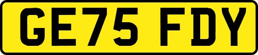 GE75FDY