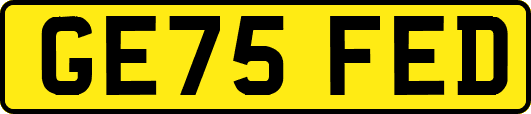GE75FED