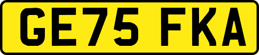 GE75FKA