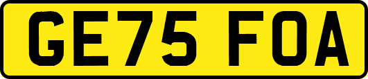 GE75FOA