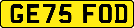 GE75FOD