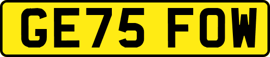 GE75FOW