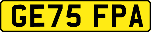 GE75FPA
